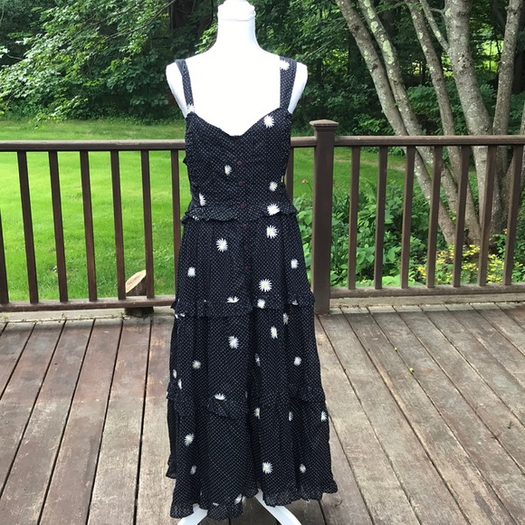 Free People Dresses & Skirts - NWT! Free People Large black  Ruffled Long Dress